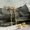 VIAMAJA Mix box m. 4 øreringe - Jessica 18k forgyldt Clearance