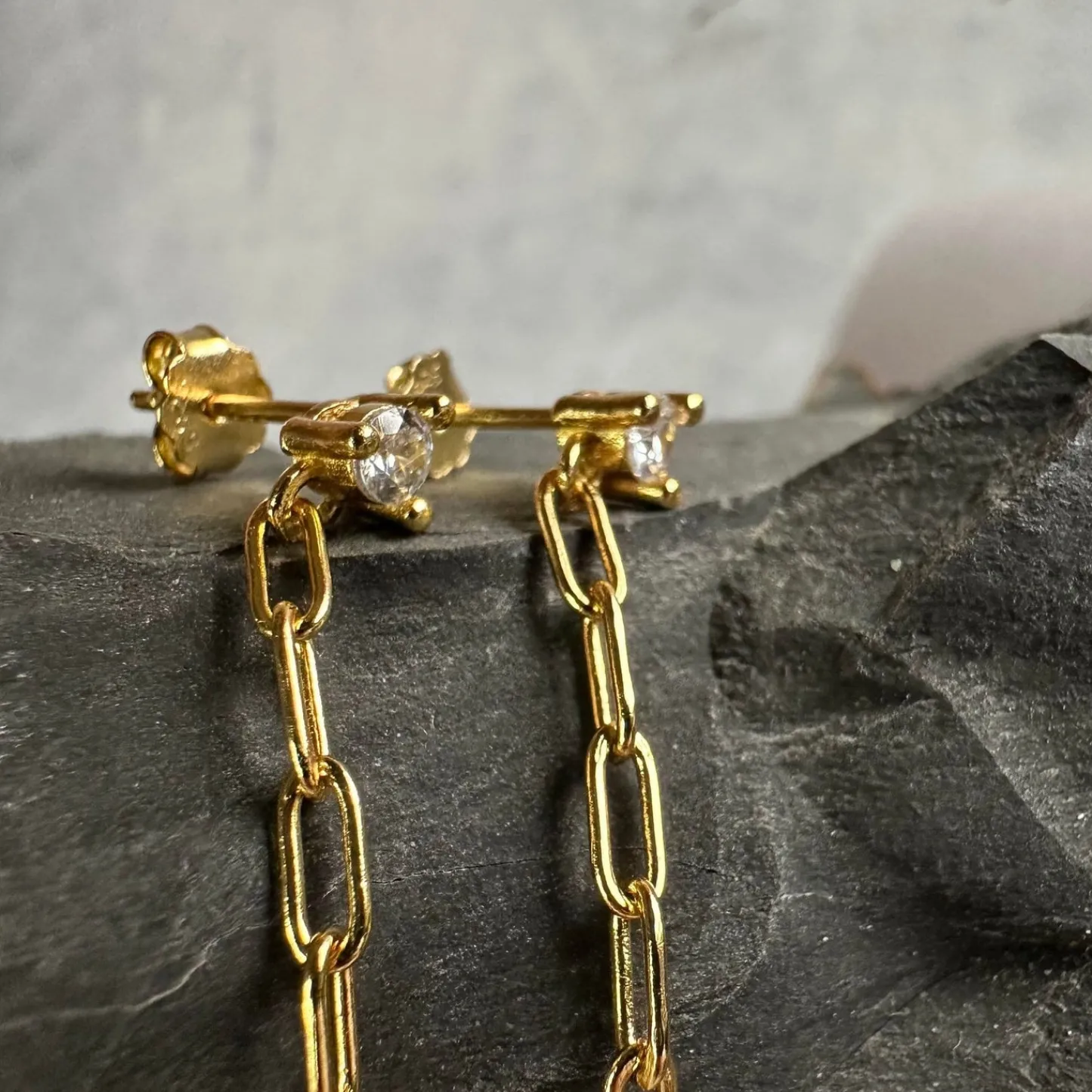 VIAMAJA Mix box m. 4 øreringe - Jessica 18k forgyldt Clearance
