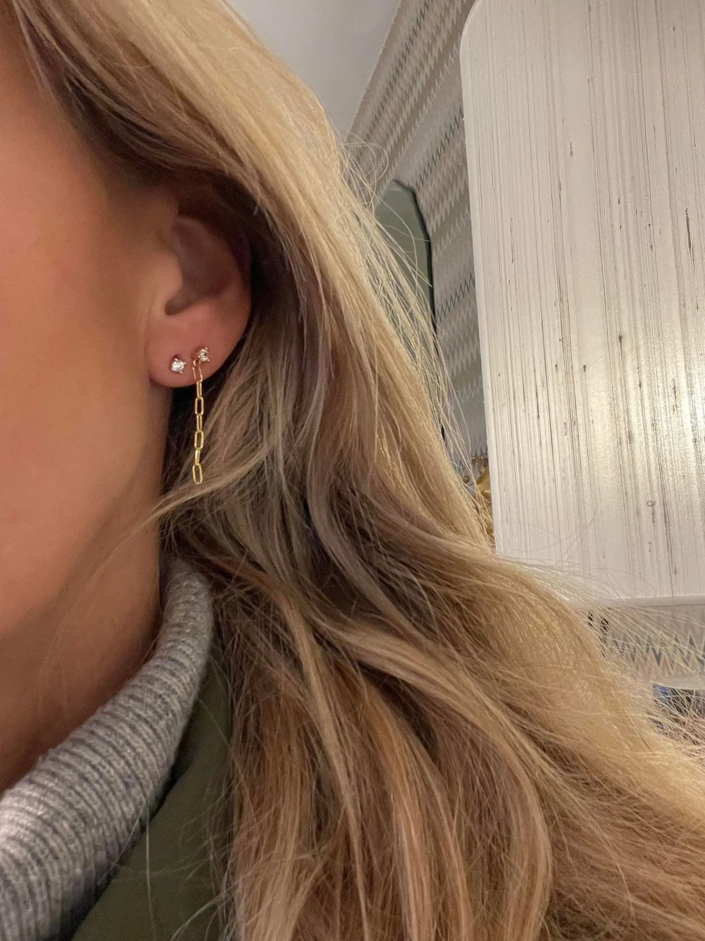 VIAMAJA Mix box m. 4 øreringe - Jessica 18k forgyldt Clearance