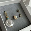 VIAMAJA Mix box OLYMPIA med 4 øreringe - Sterling Silver
