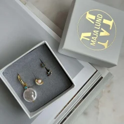 VIAMAJA Mix box OLYMPIA med 4 øreringe - Sterling Silver