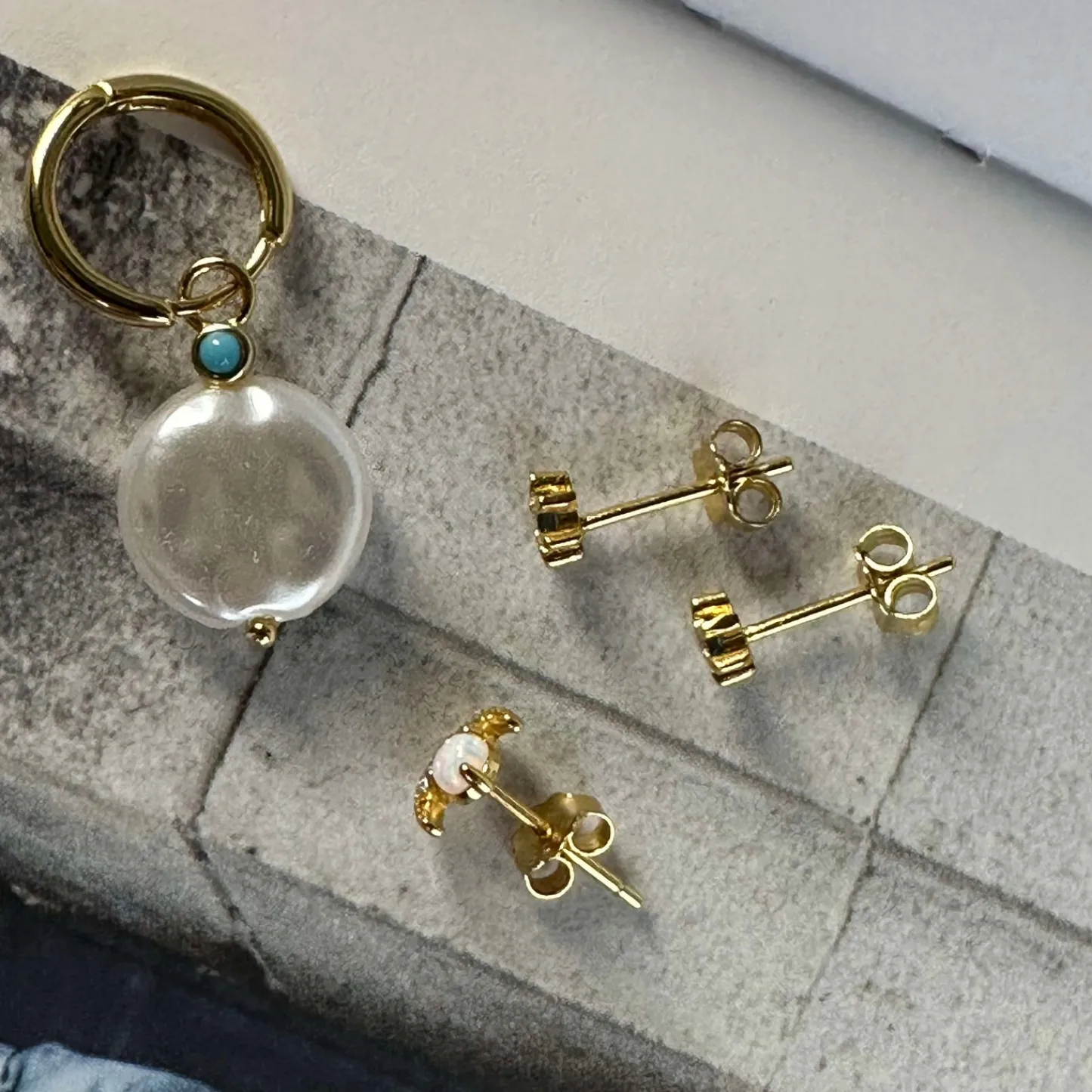 VIAMAJA Mix box OLYMPIA med 4 øreringe - Sterling Silver