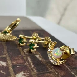 VIAMAJA Mix box TULISA med 4 øreringe - Sterling Silver Outlet