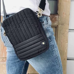 VIAMAJA Mobiltaske - BLACK Recycle kollektion af plasticflasker New