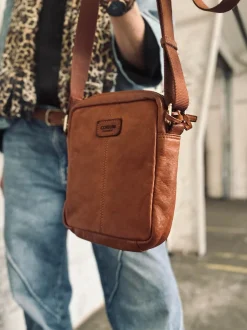VIAMAJA Mobiltaske / Crossover – Cognac Discount