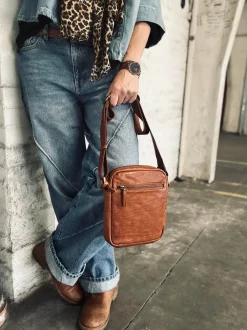 VIAMAJA Mobiltaske / Crossover – Cognac Discount