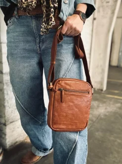 VIAMAJA Mobiltaske / Crossover – Cognac Discount