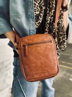 VIAMAJA Mobiltaske / Crossover – Cognac Discount