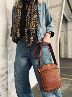 VIAMAJA Mobiltaske / Crossover – Cognac Discount