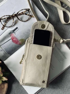 VIAMAJA Mobiltaske - Sand / gold Outlet