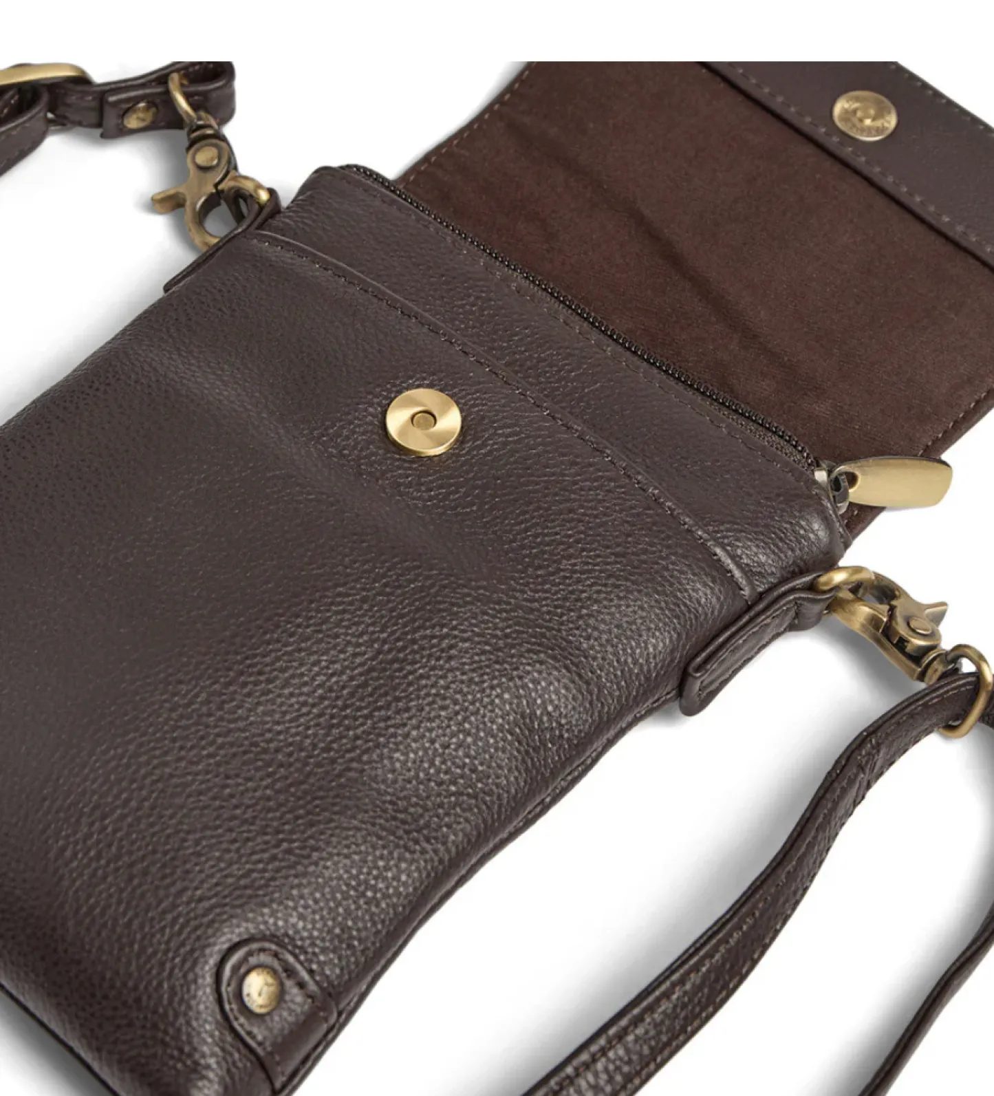 VIAMAJA Mobiltaske Aura - Dark mocca Clearance