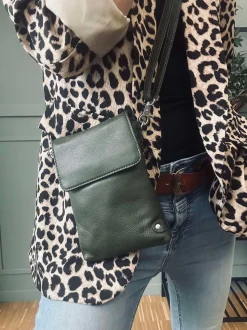 VIAMAJA Mobiltaske Aura Army Hot