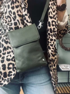 VIAMAJA Mobiltaske Aura Army Hot