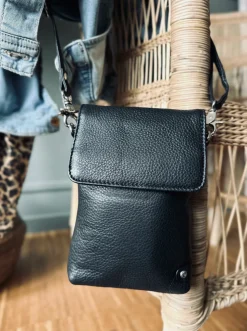 VIAMAJA Mobiltaske Aura Black Discount