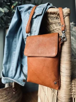 VIAMAJA Mobiltaske Aura Cognac Discount