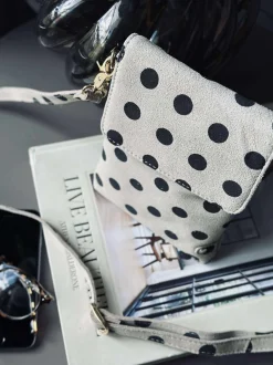 VIAMAJA Mobiltaske Blacks dots New