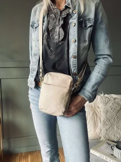 VIAMAJA Mobiltaske Liva - Sand / Gold Hot