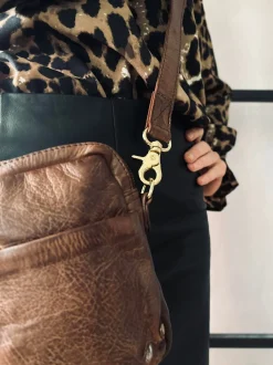 VIAMAJA Mobiltaske Liva Brandy i kalveskind Outlet