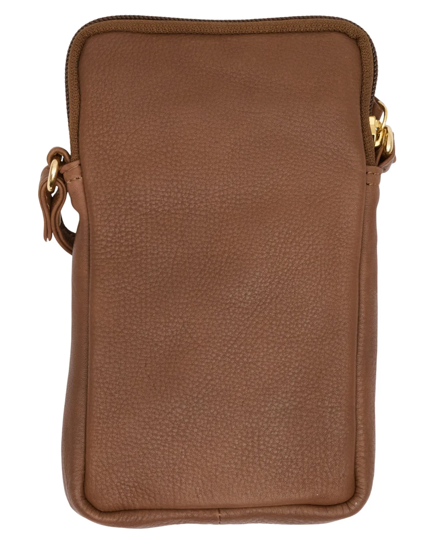VIAMAJA Mobiltaske Misse - Coffee / gold Clearance