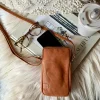 VIAMAJA Mobiltaske Misse - Cognac / silver Online