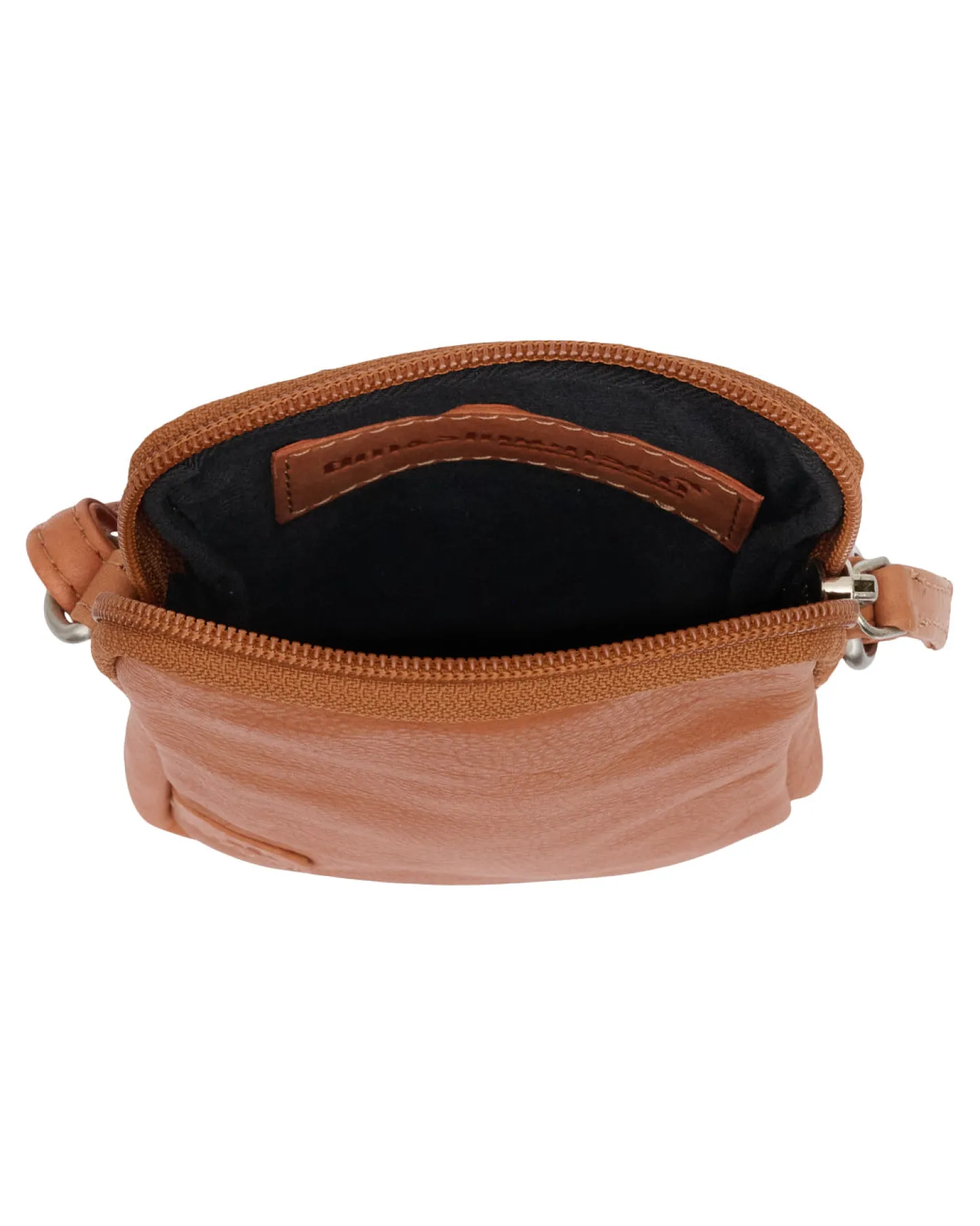 VIAMAJA Mobiltaske Misse - Cognac / silver Online