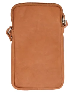 VIAMAJA Mobiltaske Misse - Cognac / silver Online
