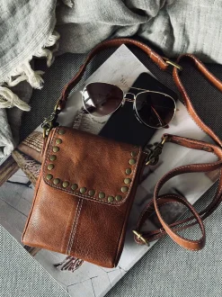 VIAMAJA Mobiltaske Sally Walnut Outlet