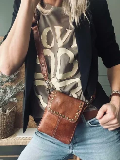 VIAMAJA Mobiltaske Sally Walnut Outlet