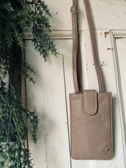 VIAMAJA Mobiltaske Small Aura Dusty taupe New