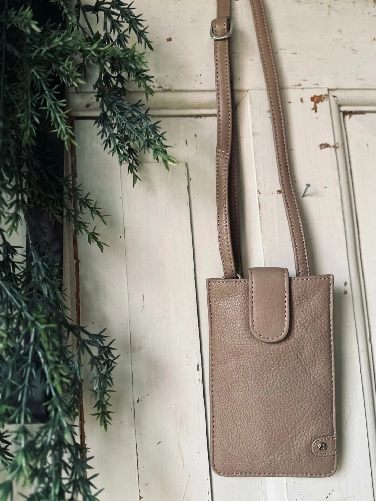 VIAMAJA Mobiltaske Small Aura Dusty taupe New