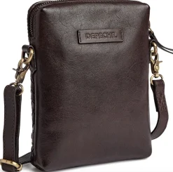 VIAMAJA Mobiltaske Sofya- Håndflettet brown