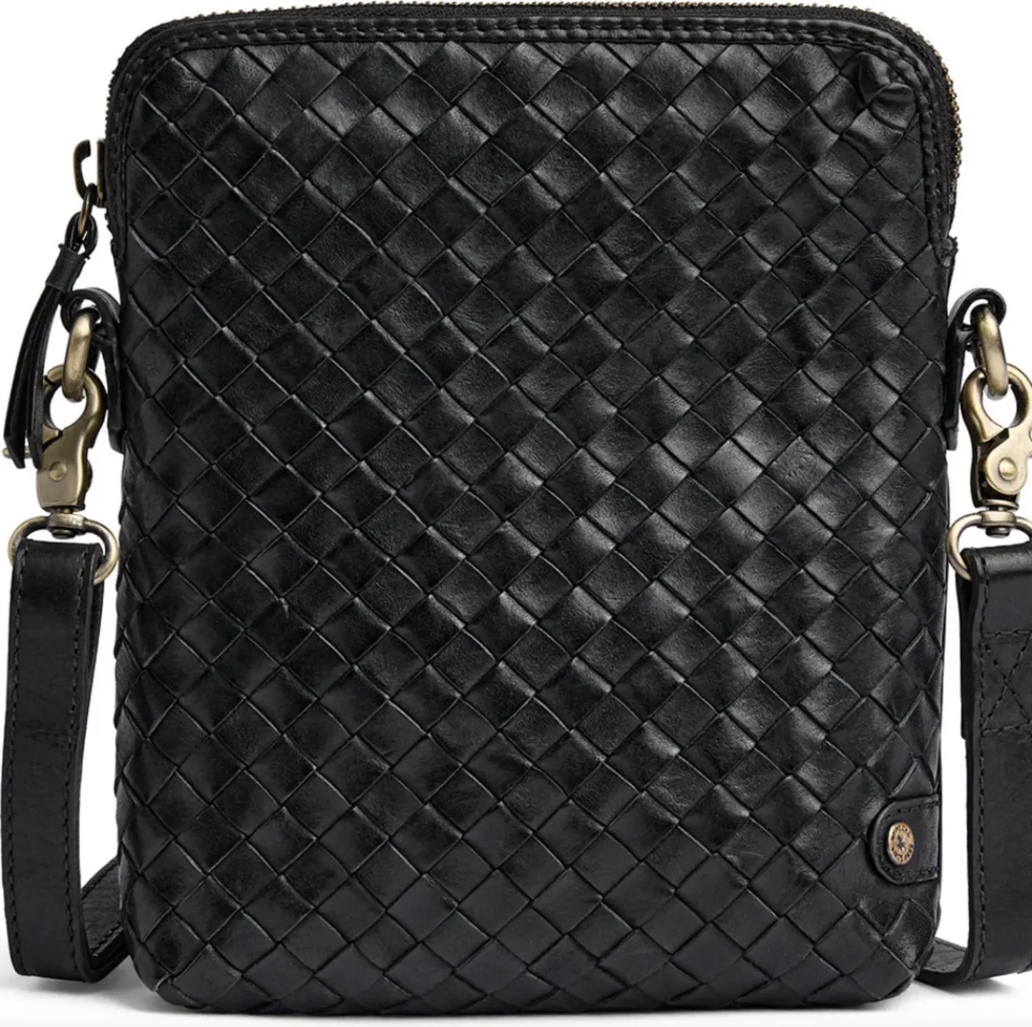 VIAMAJA Mobiltaske Sofya- Håndflettet black Clearance