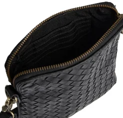 VIAMAJA Mobiltaske Sofya- Håndflettet black Clearance