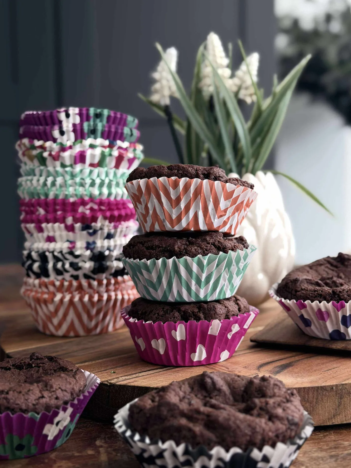 VIAMAJA Muffinforme 60 stk - Color mix New