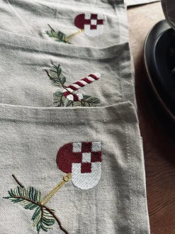 VIAMAJA Mundservietter Jul Nostalgi - 4 stk New