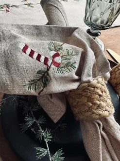 VIAMAJA Mundservietter Jul Nostalgi - 4 stk New