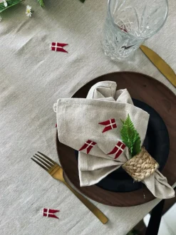 VIAMAJA Mundservietter med flag – 4 stk Online