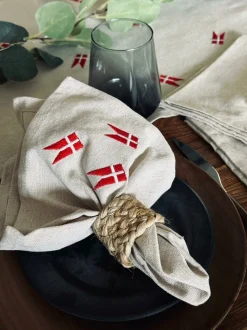 VIAMAJA Mundservietter med flag – 4 stk Online