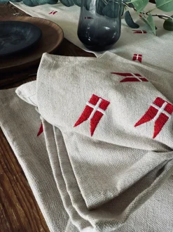 VIAMAJA Mundservietter med flag – 4 stk Online