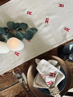 VIAMAJA Mundservietter med flag – 4 stk Online