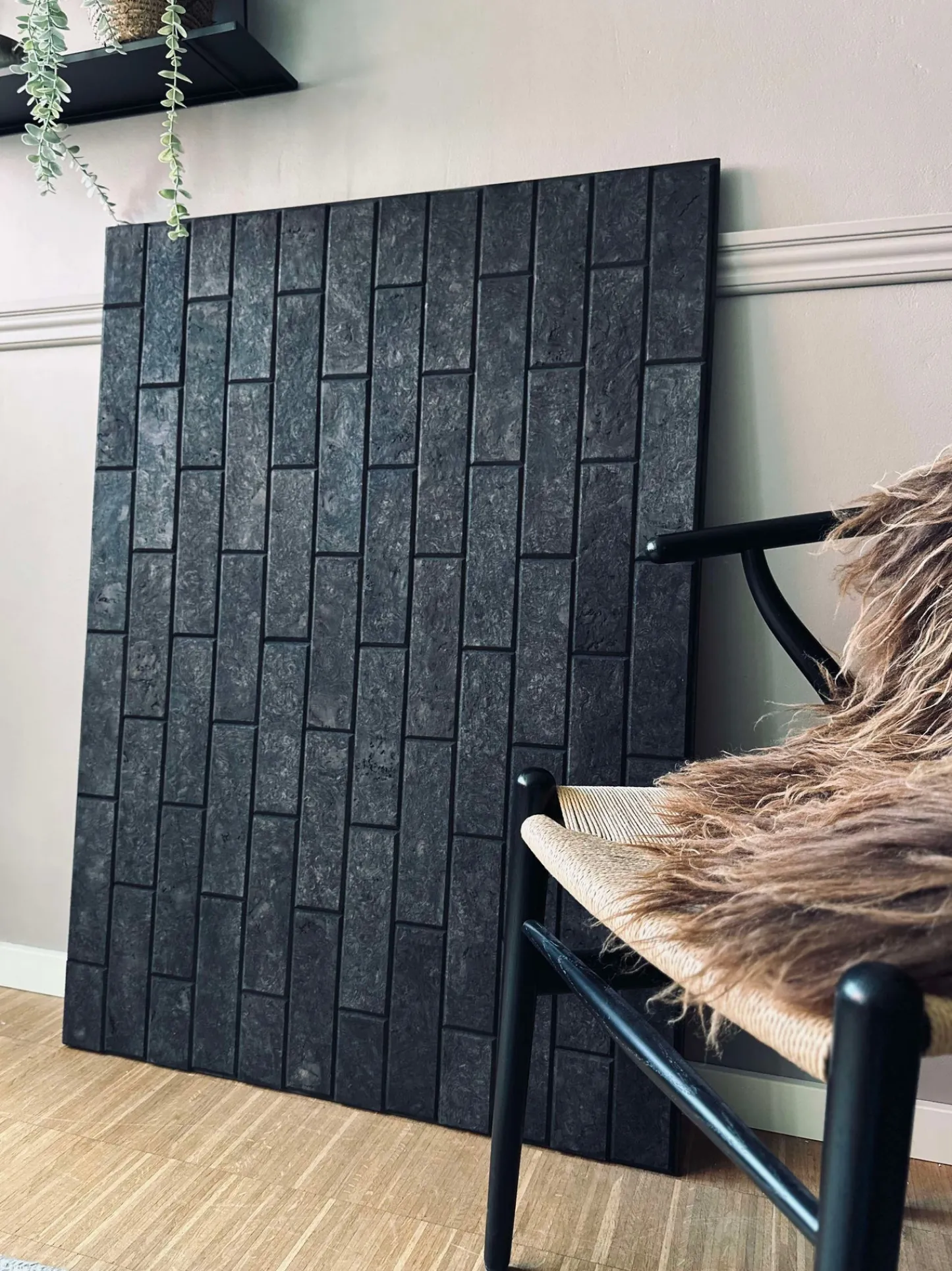 VIAMAJA Mursten i kork - Dark pakke med 62 stk Clearance