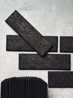 VIAMAJA Mursten i kork - Dark pakke med 62 stk Clearance