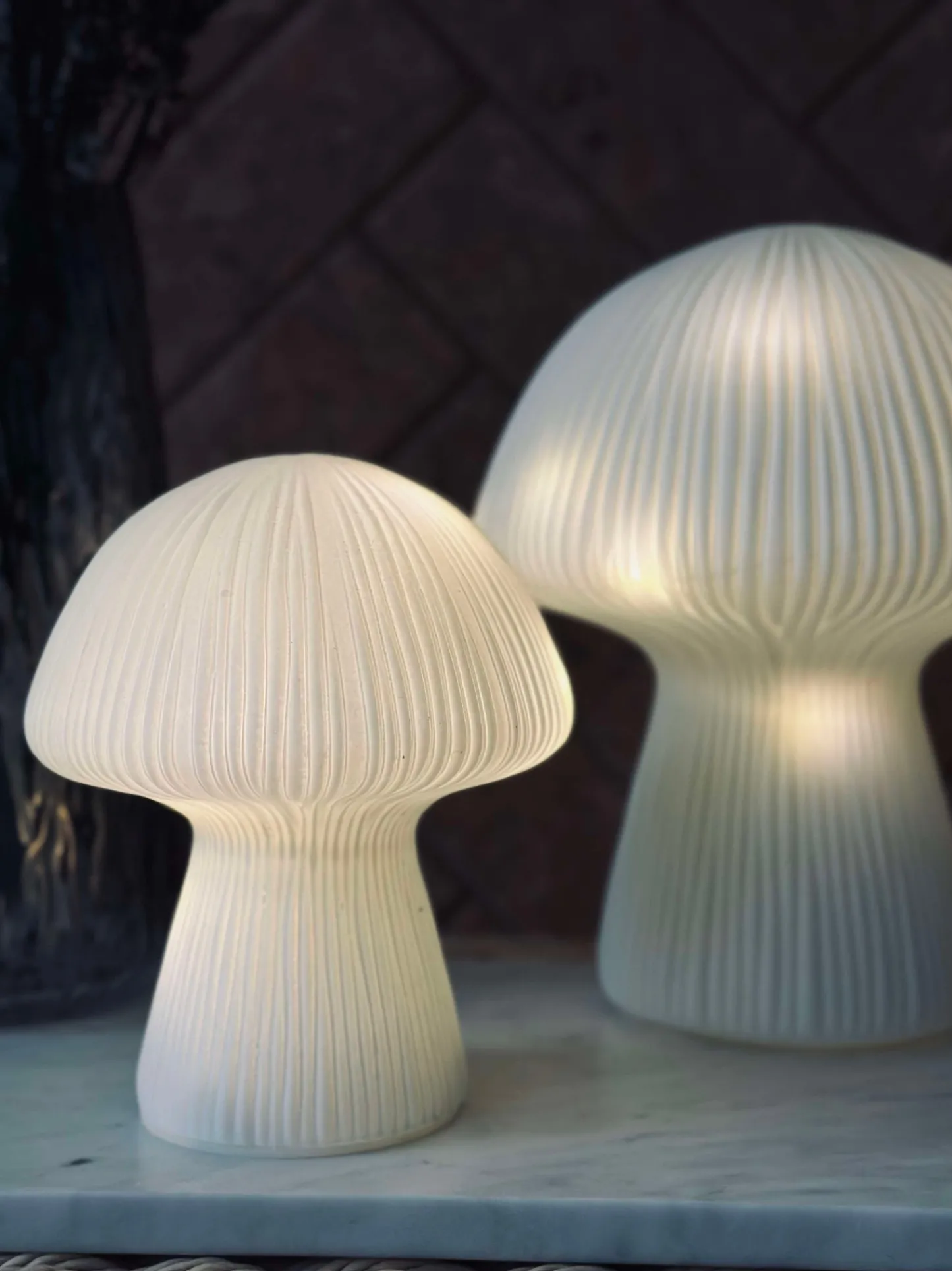 VIAMAJA Mushroom Astrid - White 15 cm Best