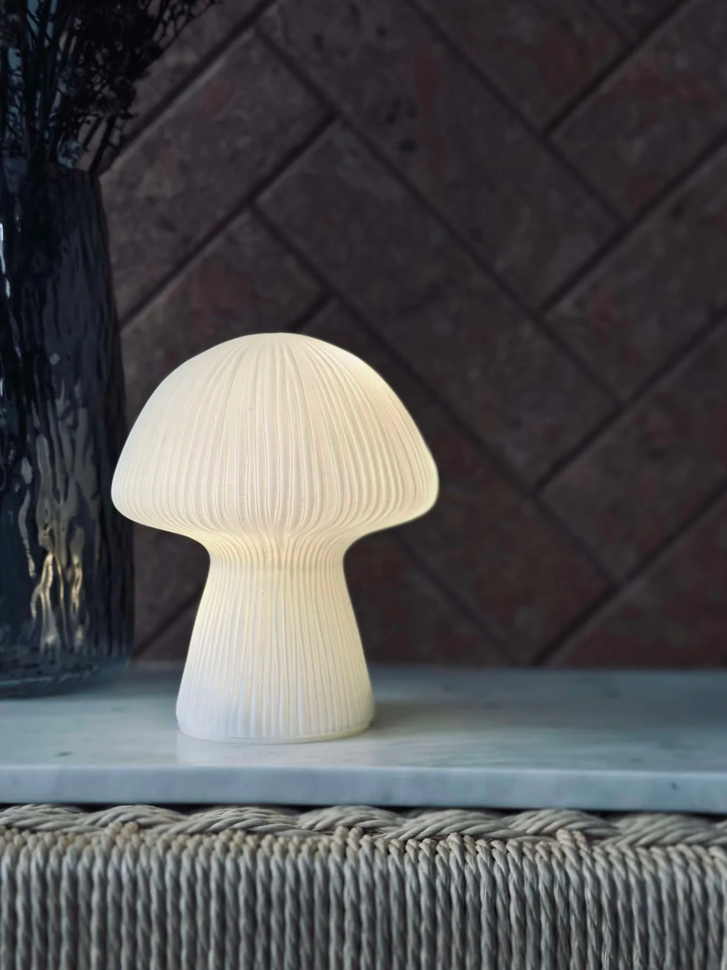 VIAMAJA Mushroom Astrid - White 15 cm Best