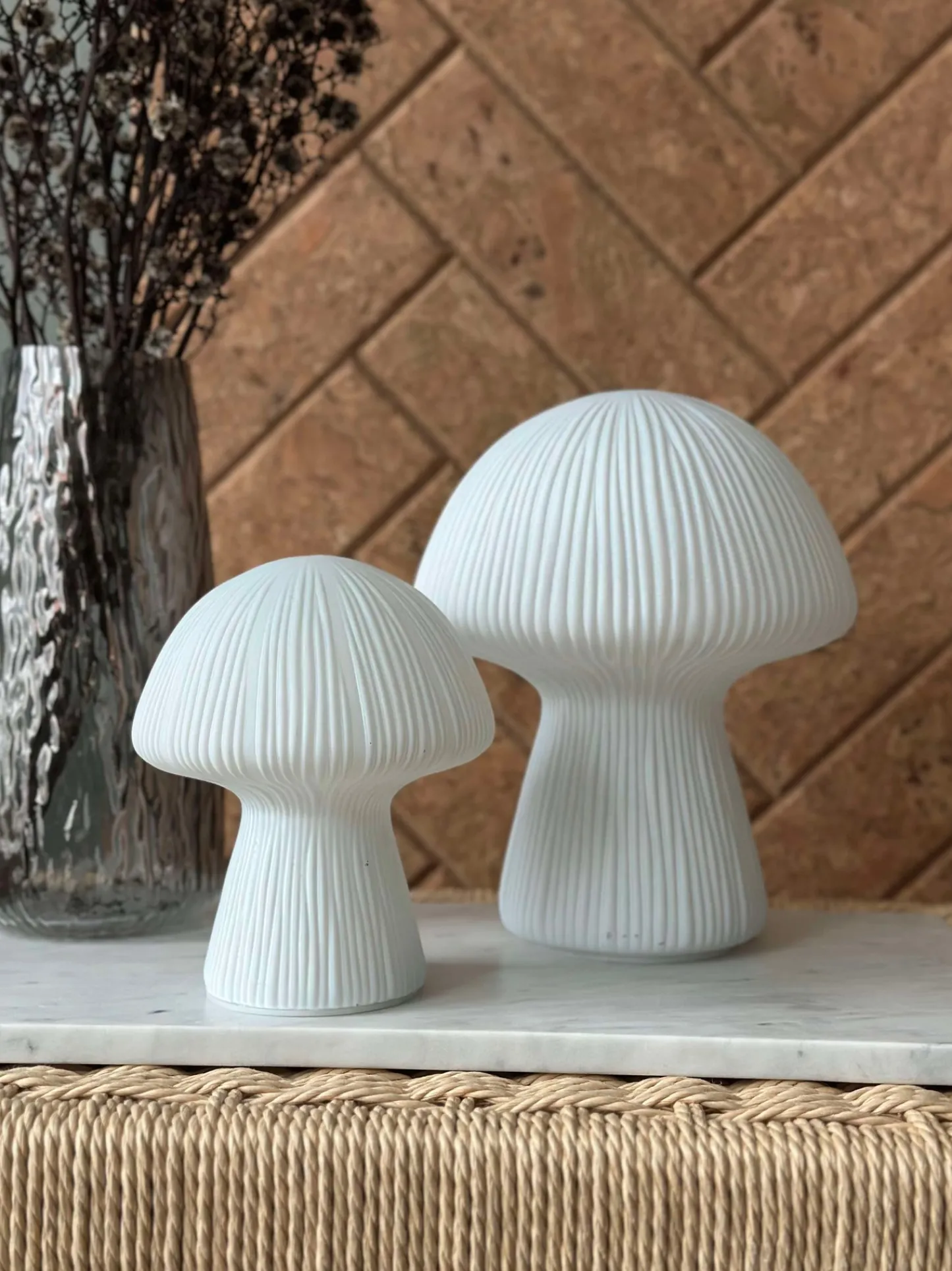 VIAMAJA Mushroom Astrid - White 15 cm Best
