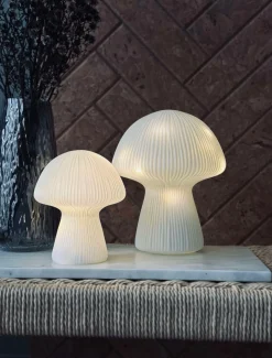 VIAMAJA Mushroom Big Astrid - White 25 cm New