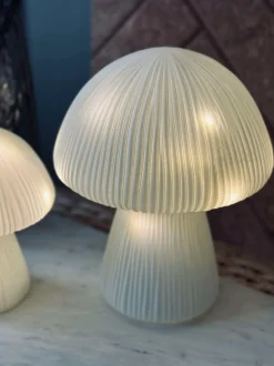 VIAMAJA Mushroom Big Astrid - White 25 cm New