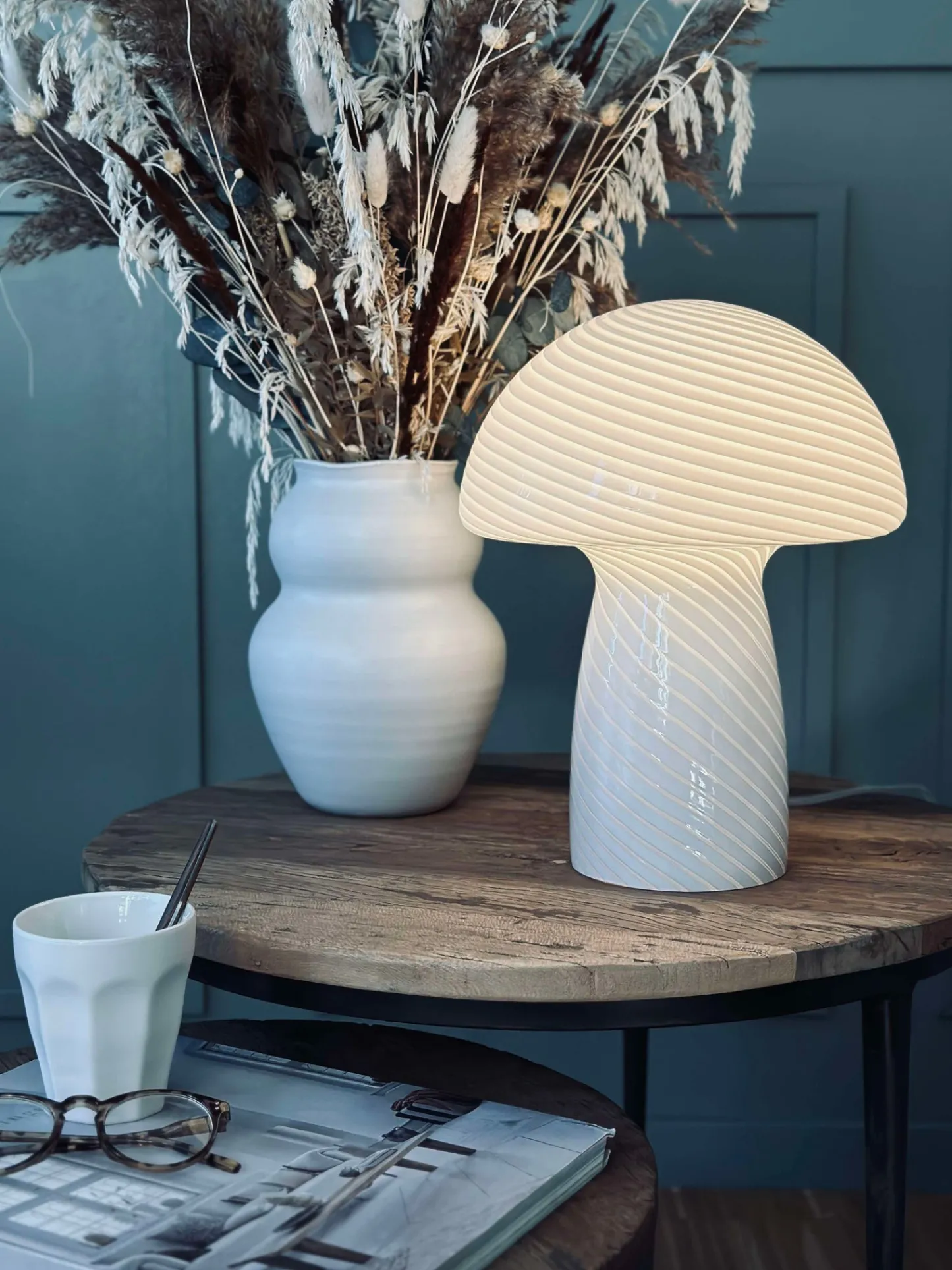 VIAMAJA Mushroom Elsa - Grå 32cm Clearance