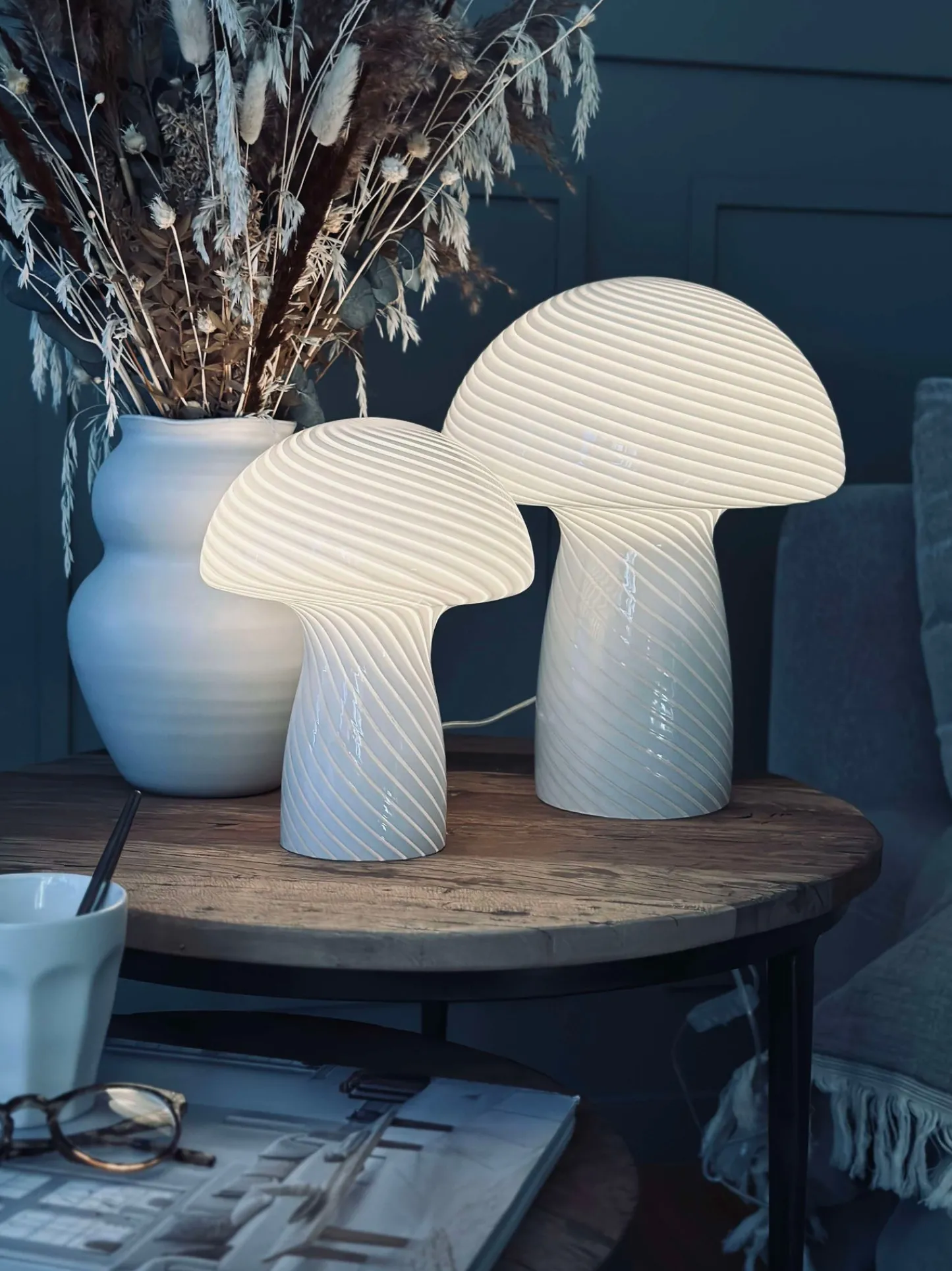 VIAMAJA Mushroom Elsa - Grå 32cm Clearance
