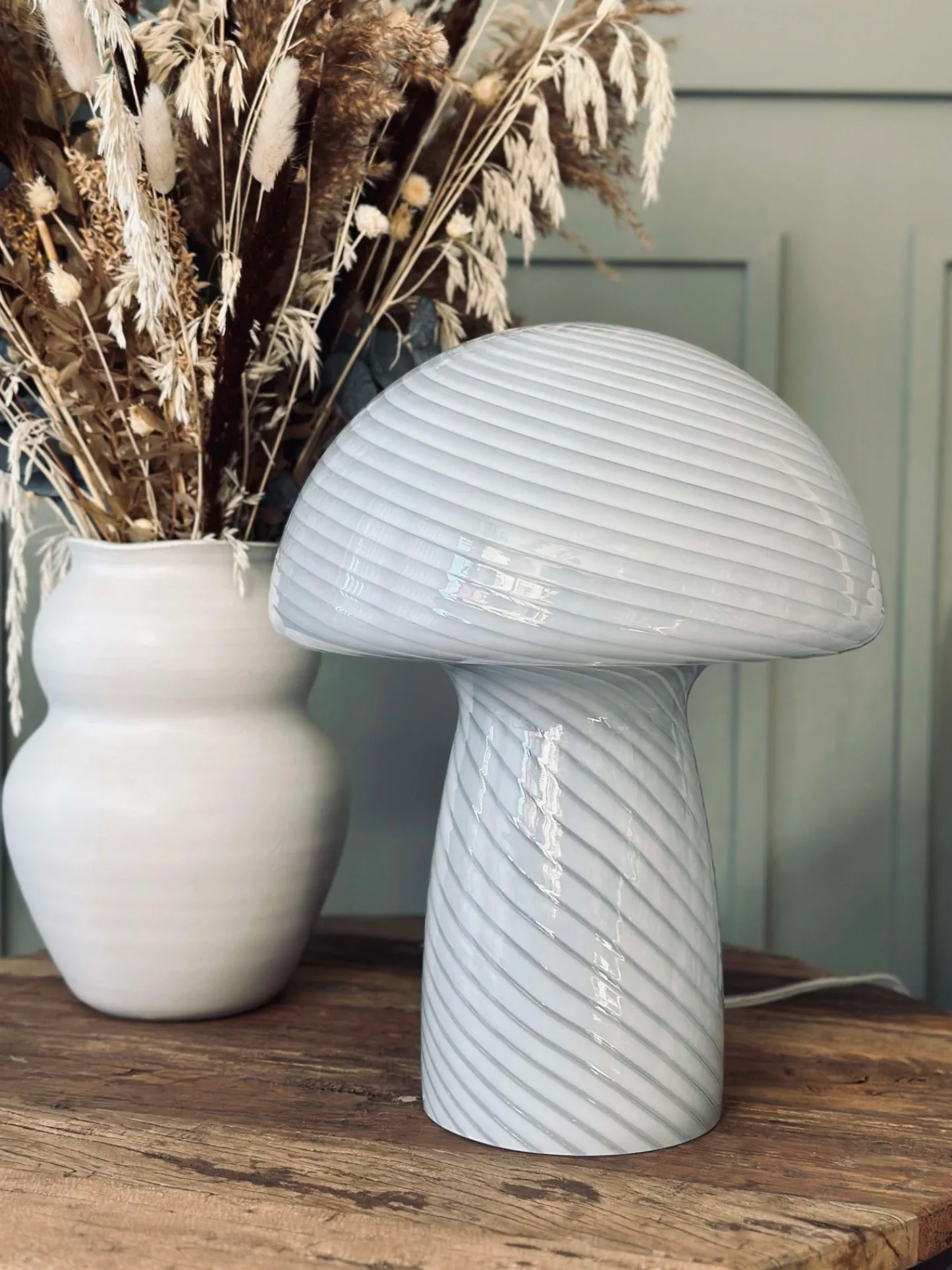 VIAMAJA Mushroom Elsa - Grå 32cm Clearance